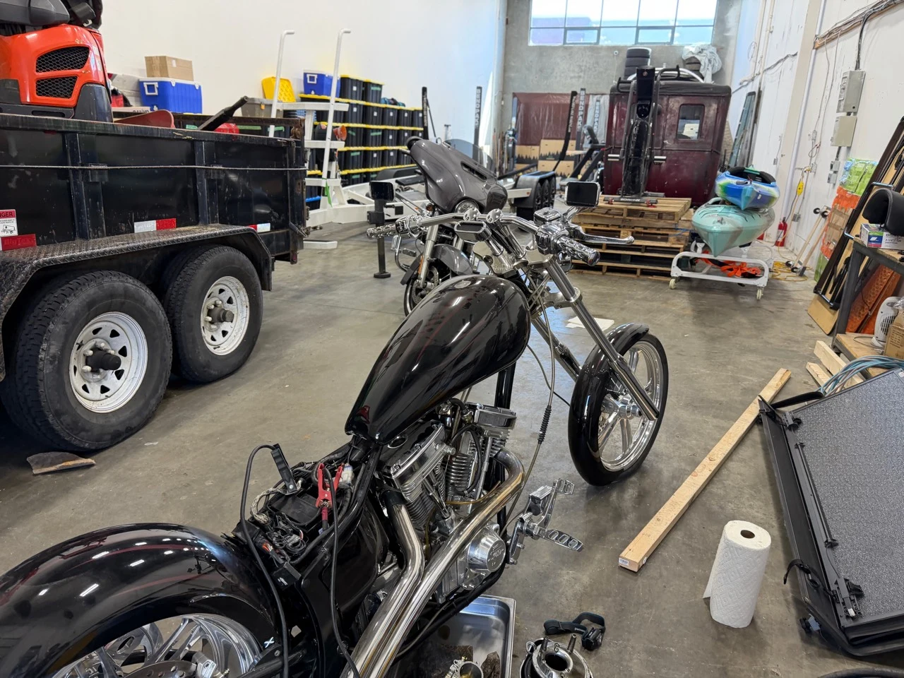 Bringing a Big Bear Chopper Back After Five Years in Storage